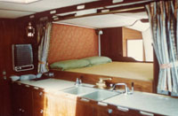 Tri 42 Galley and Berth